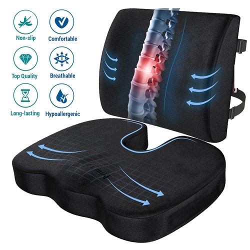 Memory foam back support seat - foam,