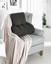 BROWN BACK SUPPORT CUSHION FOR