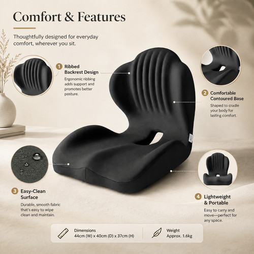 Back seat cushion - back,