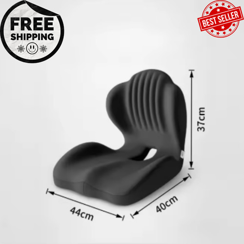 Ergonomic back and seat - 2-in-1,