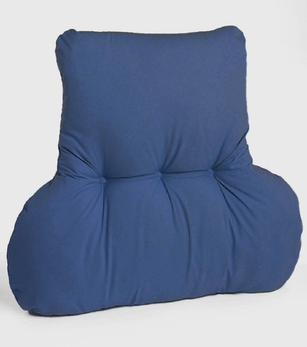 Blue armchair back support - back,
