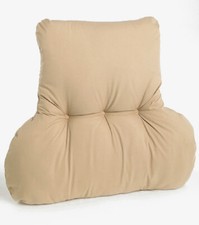 BEIGE ARMCHAIR BACK SUPPORT