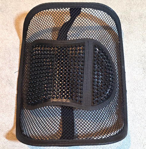 Ergonomic black mesh chair - black,