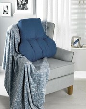 BLUE BACK SUPPORT CUSHION FOR