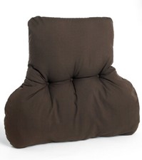 BROWN ARMCHAIR BACK SUPPORT