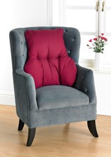 RED BACK SUPPORT CUSHION FOR