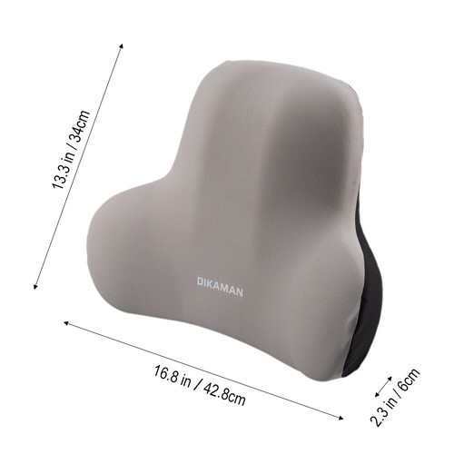 Ergonomic memory foam lumbar - foam,