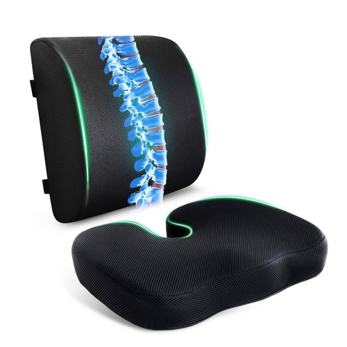 Lumbar support seat - seat, cushion