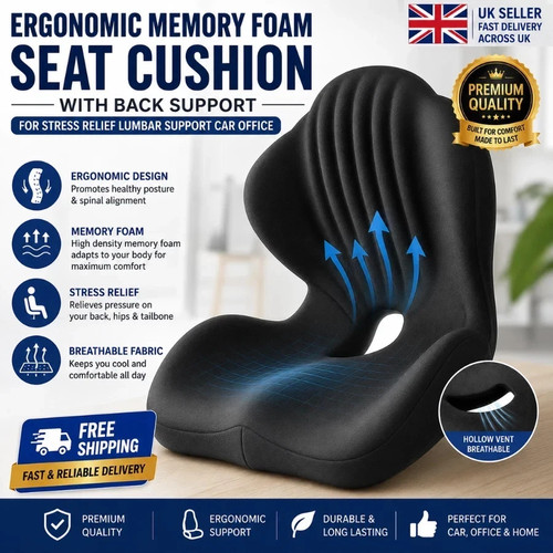 Ergonomic back and seat - ergonomic,